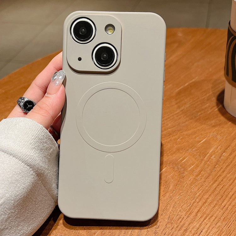 Solid Color Liquid Silicone MagSafe Magnetic Phone Case, For iPhone 15 Apple Accessories engsol4813 iPhone 15 - APEXEL INDIA - Mobile Lens - Mobile Camera Lens - Cellphone Accessories - Phone Lens - Smartphone Lens