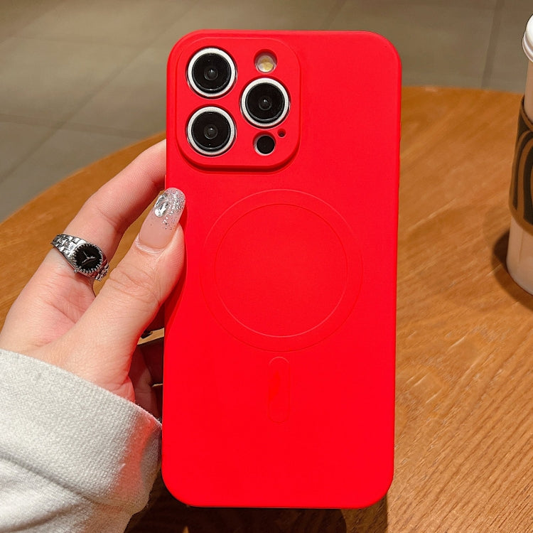 Solid Color Liquid Silicone MagSafe Magnetic Phone Case, For iPhone 14 Pro Max Apple Accessories engsol4806 iPhone 14 Pro Max - APEXEL INDIA - Mobile Lens - Mobile Camera Lens - Cellphone Accessories - Phone Lens - Smartphone Lens