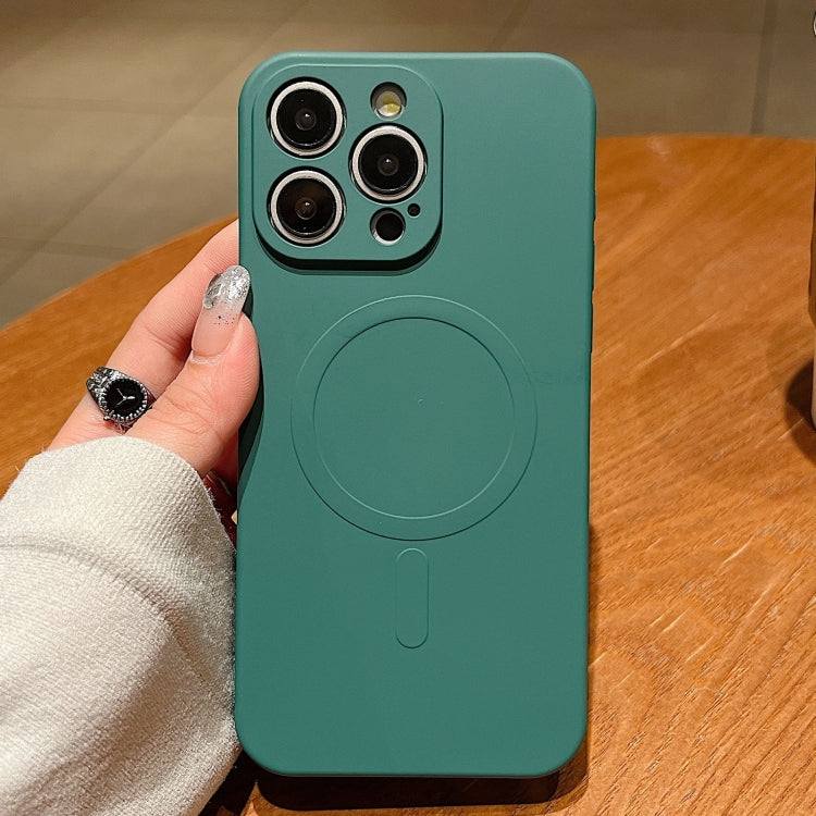 Solid Color Liquid Silicone MagSafe Magnetic Phone Case, For iPhone 14 Pro Max Apple Accessories engsol4806 iPhone 14 Pro Max - APEXEL INDIA - Mobile Lens - Mobile Camera Lens - Cellphone Accessories - Phone Lens - Smartphone Lens