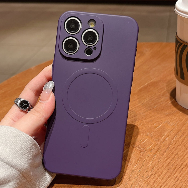 Solid Color Liquid Silicone MagSafe Magnetic Phone Case, For iPhone 14 Pro Max Apple Accessories engsol4806 iPhone 14 Pro Max - APEXEL INDIA - Mobile Lens - Mobile Camera Lens - Cellphone Accessories - Phone Lens - Smartphone Lens