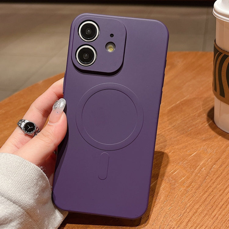 Solid Color Liquid Silicone MagSafe Magnetic Phone Case, For iPhone 11 Apple Accessories engsol5665 More iPhone Cases - APEXEL INDIA - Mobile Lens - Mobile Camera Lens - Cellphone Accessories - Phone Lens - Smartphone Lens