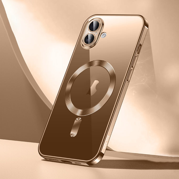 SULADA MagSafe Plating TPU Shockproof Phone Soft Case, For iPhone 16 Pro Max, For iPhone 16 Pro, For iPhone 16 Plus, For iPhone 16 Apple Accessories engsul4811 iPhone 16 Pro Max - SULADA - Mobile Lens - Mobile Camera Lens - Cellphone Accessories - Phone Lens - Smartphone Lens