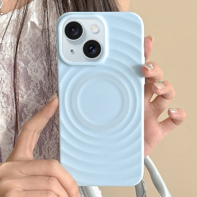 Frosted Wave Texture MagSafe Magnetic TPU Phone Case, For iPhone 15 Pro Max, For iPhone 15 Pro, For iPhone 15 Plus, For iPhone 15 Apple Accessories engfro4823 iPhone 15 Pro Max - APEXEL INDIA - Mobile Lens - Mobile Camera Lens - Cellphone Accessories - Phone Lens - Smartphone Lens