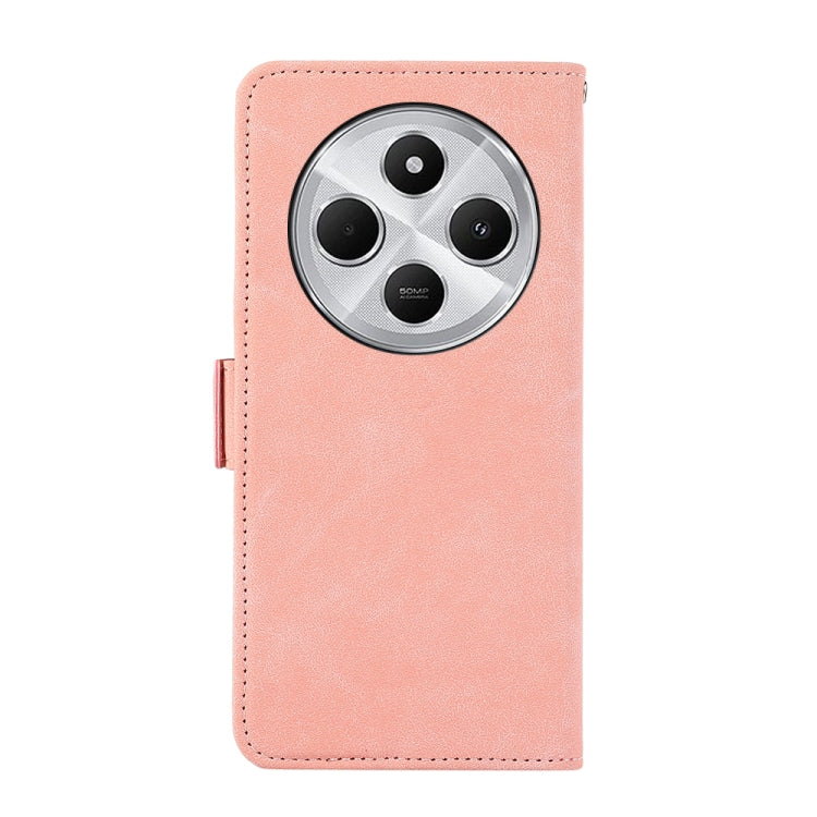 ABEEL Frosted Magnetic RFID Leather Phone Case, For Redmi 14C 4G