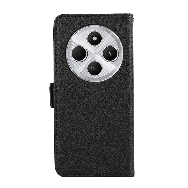 ABEEL Side-Magnetic Litchi Pattern Leather RFID Phone Case, For Redmi 14C 4G Xiaomi Accessories - APEXEL INDIA - Mobile Lens - Mobile Camera Lens - Cellphone Accessories - Phone Lens - Smartphone Lens