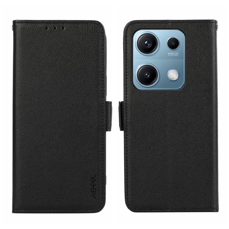 ABEEL Side-Magnetic Litchi Pattern Leather RFID Phone Case, For Redmi Note 14S 4G, For Redmi K80 / K80 Pro, For Redmi Note 14 4G 164.84mm, For Redmi Turbo 4, For Redmi 14C 4G Xiaomi Accessories - APEXEL INDIA - Mobile Lens - Mobile Camera Lens - Cellphone Accessories - Phone Lens - Smartphone Lens
