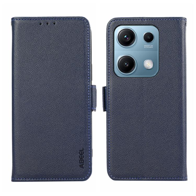 ABEEL Side-Magnetic Litchi Pattern Leather RFID Phone Case, For Redmi Note 14S 4G, For Redmi K80 / K80 Pro, For Redmi Note 14 4G 164.84mm, For Redmi Turbo 4, For Redmi 14C 4G Xiaomi Accessories - APEXEL INDIA - Mobile Lens - Mobile Camera Lens - Cellphone Accessories - Phone Lens - Smartphone Lens