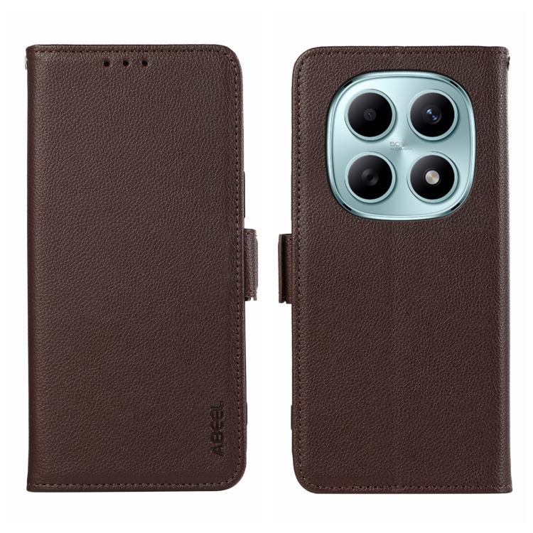 ABEEL Side-Magnetic Litchi Pattern Leather RFID Phone Case engabe6017 Xiaomi Accessories - APEXEL INDIA - Mobile Lens - Mobile Camera Lens - Cellphone Accessories - Phone Lens - Smartphone Lens