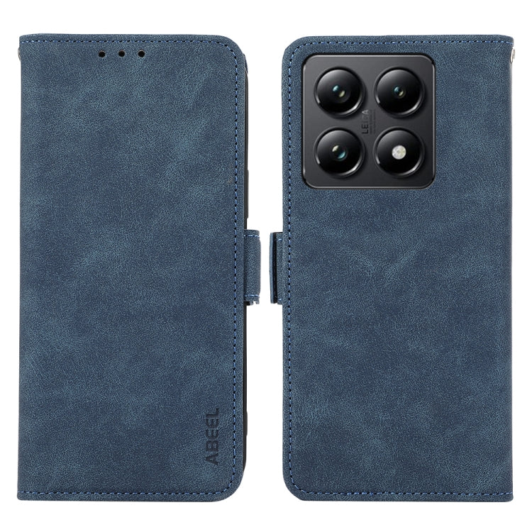 ABEEL Frosted Magnetic RFID Leather Phone Case, For Xiaomi 14T Pro, For Xiaomi 14T