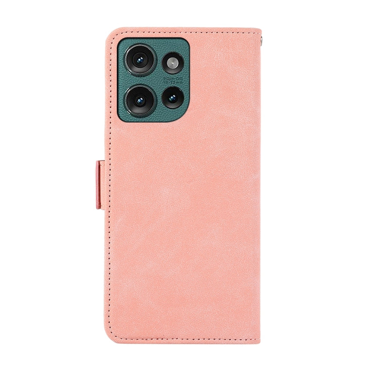 ABEEL Frosted Magnetic RFID Leather Phone Case, For Motorola Edge 50 5G Global