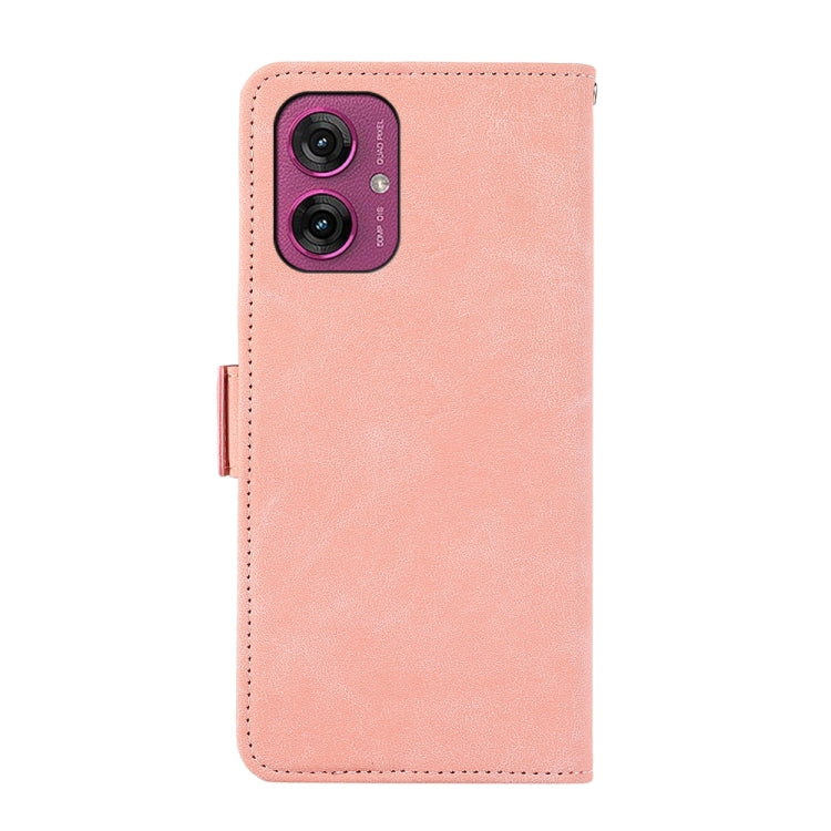 ABEEL Frosted Magnetic RFID Leather Phone Case, For Motorola Moto G55 5G, For Motorola Edge 50 5G Global Mobile Accessories - APEXEL INDIA - Mobile Lens - Mobile Camera Lens - Cellphone Accessories - Phone Lens - Smartphone Lens
