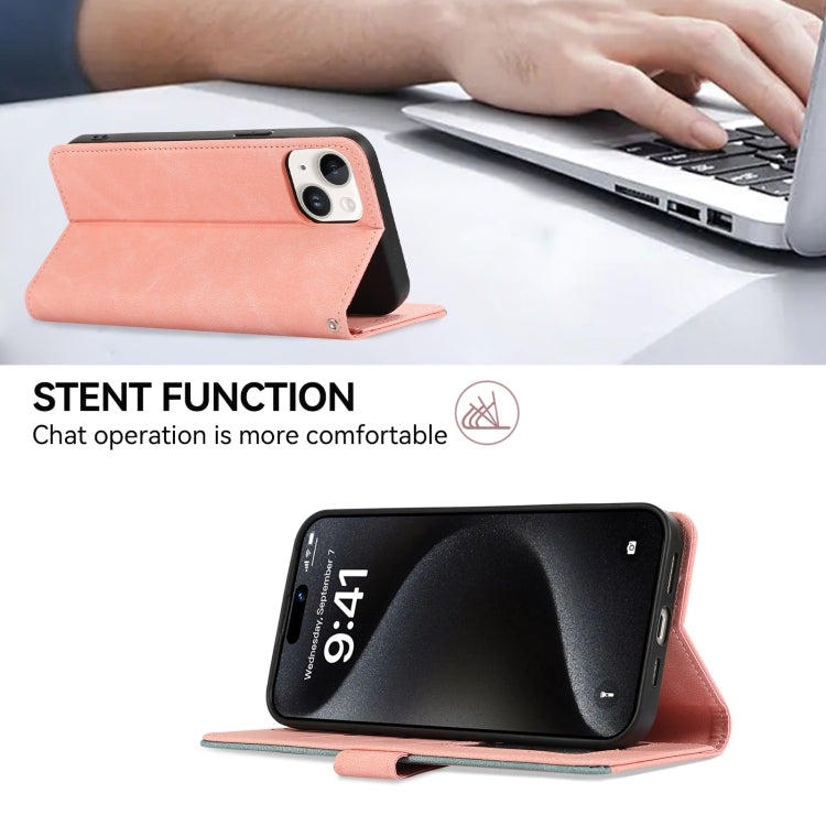 ABEEL Color Block Magnetic RFID Leather Phone Case, For Motorola Moto G55 5G, For Motorola Edge 50 5G Global Mobile Accessories - APEXEL INDIA - Mobile Lens - Mobile Camera Lens - Cellphone Accessories - Phone Lens - Smartphone Lens