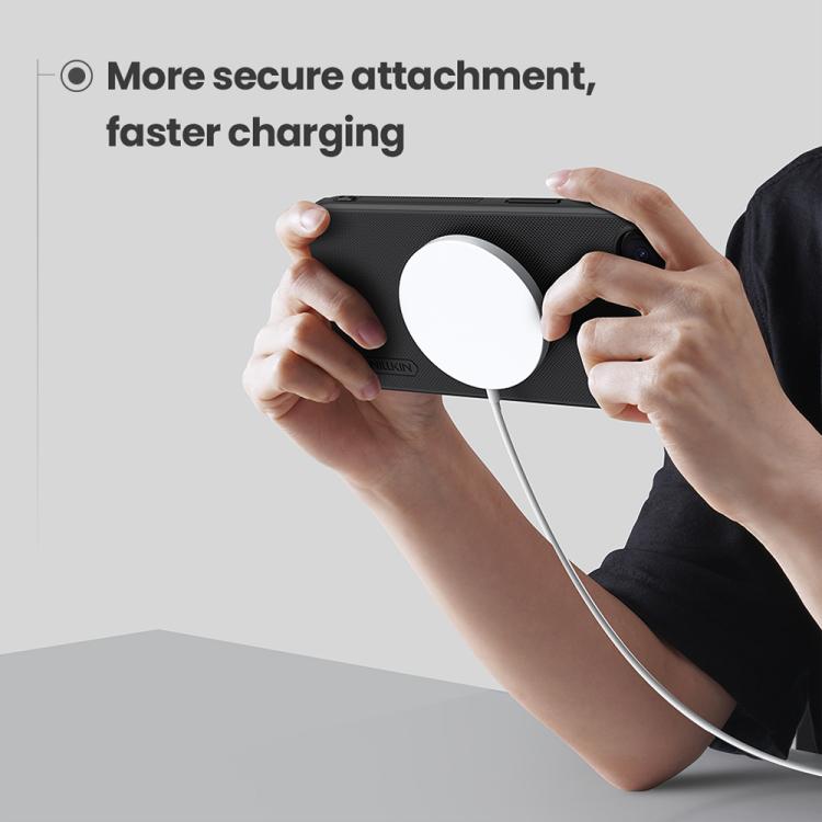 NILLKIN Frosted Shield Pro Magnetic Magsafe Phone Case, For iPhone 16e, For iPhone 16 Plus, For iPhone 16 Apple Accessories engnil4830 iPhone 16e - NILLKIN - Mobile Lens - Mobile Camera Lens - Cellphone Accessories - Phone Lens - Smartphone Lens