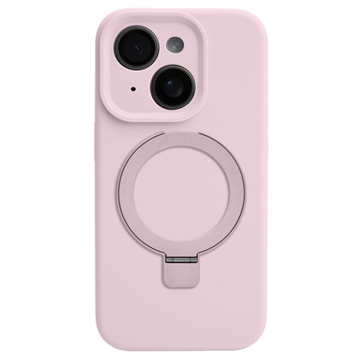 Precision Hole Liquid Silicone MagSafe Metal Ring Holder Phone Case, For iPhone 14, For iPhone 14 Pro Apple Accessories engpre4842 iPhone 14 - APEXEL INDIA - Mobile Lens - Mobile Camera Lens - Cellphone Accessories - Phone Lens - Smartphone Lens