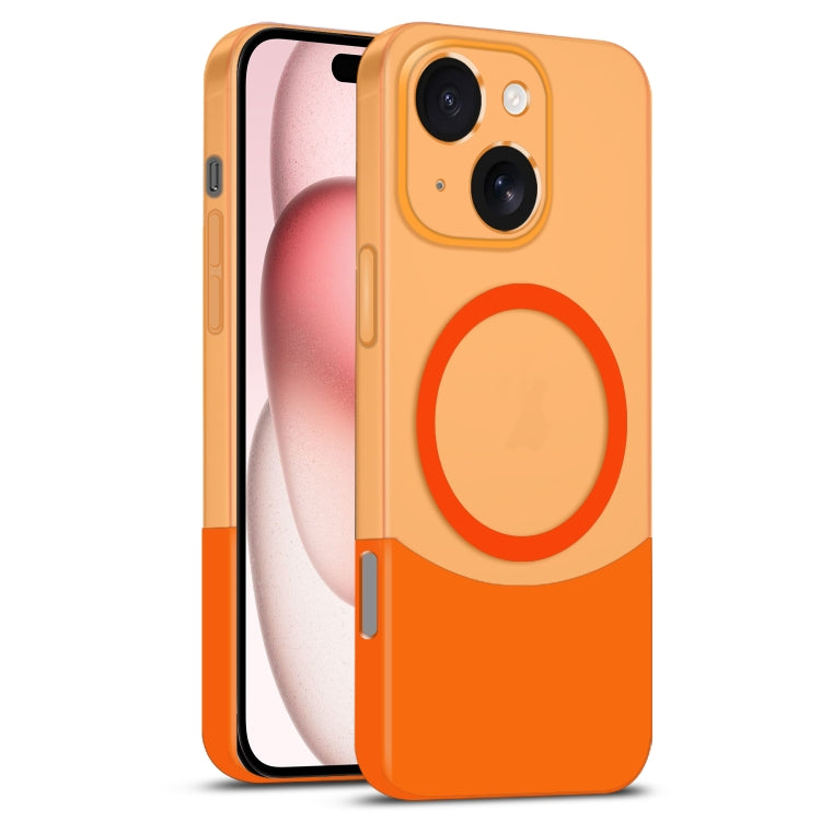 Dual Color Stitching MagSafe Magnetic PC Phone Case, For iPhone 15 Pro Max, For iPhone 15 Pro, For iPhone 15 Plus, For iPhone 15 Apple Accessories engdua4850 iPhone 15 Pro Max - APEXEL INDIA - Mobile Lens - Mobile Camera Lens - Cellphone Accessories - Phone Lens - Smartphone Lens