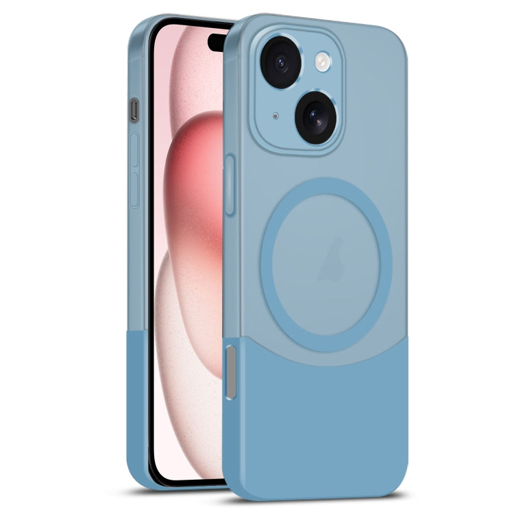 Dual Color Stitching MagSafe Magnetic PC Phone Case, For iPhone 15 Pro Max, For iPhone 15 Pro, For iPhone 15 Plus, For iPhone 15 Apple Accessories engdua4850 iPhone 15 Pro Max - APEXEL INDIA - Mobile Lens - Mobile Camera Lens - Cellphone Accessories - Phone Lens - Smartphone Lens