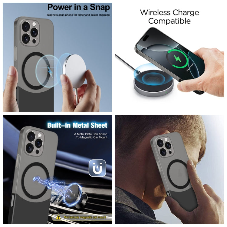 Dual Color Stitching MagSafe Magnetic PC Phone Case, For iPhone 15 Pro Max, For iPhone 15 Pro, For iPhone 15 Plus, For iPhone 15 Apple Accessories engdua4850 iPhone 15 Pro Max - APEXEL INDIA - Mobile Lens - Mobile Camera Lens - Cellphone Accessories - Phone Lens - Smartphone Lens