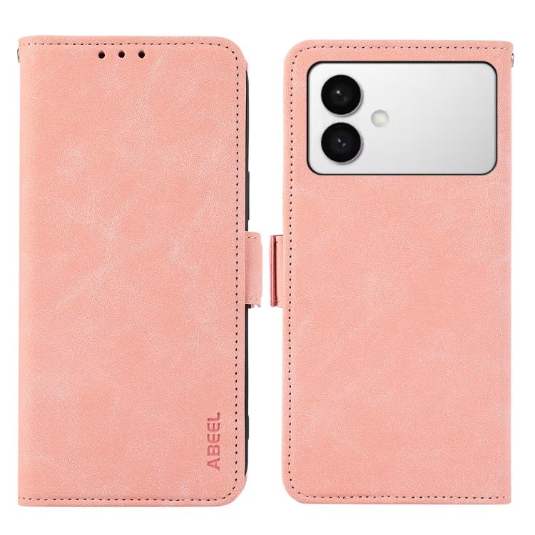 ABEEL Frosted Magnetic RFID Leather Phone Case engabe6020 Samsung Accessories - APEXEL INDIA - Mobile Lens - Mobile Camera Lens - Cellphone Accessories - Phone Lens - Smartphone Lens