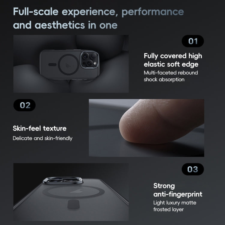 Benks Skin Feel MagSafe Magnetic Shockproof Phone Case, For iPhone 16 Pro Max, For iPhone 16 Pro, For iPhone 16 Plus, For iPhone 16 Apple Accessories engben4863 iPhone 16 Pro Max - Benks - Mobile Lens - Mobile Camera Lens - Cellphone Accessories - Phone Lens - Smartphone Lens