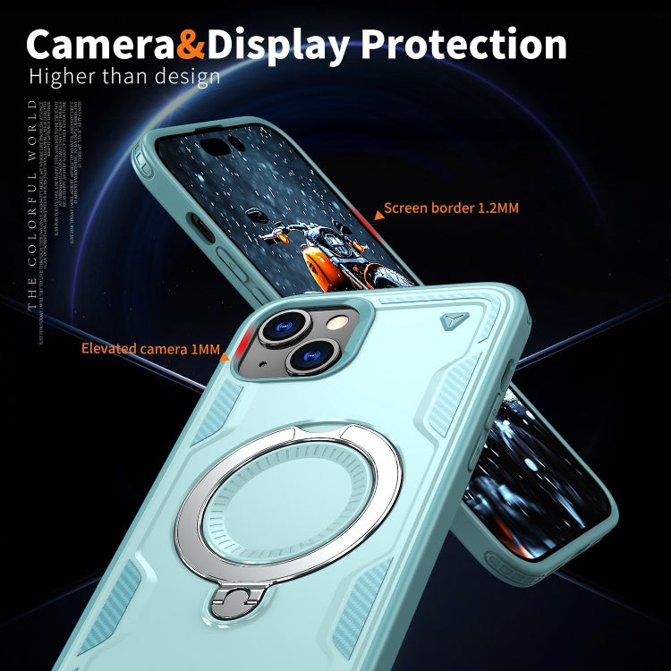 PC Hybrid TPU Armor MagSafe Ring Holder Phone Case, For iPhone 15, For iPhone 14 Plus, For iPhone 14 Apple Accessories engpc-4868 iPhone 15 - APEXEL INDIA - Mobile Lens - Mobile Camera Lens - Cellphone Accessories - Phone Lens - Smartphone Lens