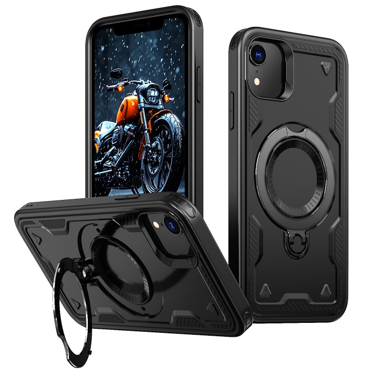 PC Hybrid TPU Armor MagSafe Ring Holder Phone Case, For iPhone XR Apple Accessories engpc-4863 More iPhone Cases - APEXEL INDIA - Mobile Lens - Mobile Camera Lens - Cellphone Accessories - Phone Lens - Smartphone Lens
