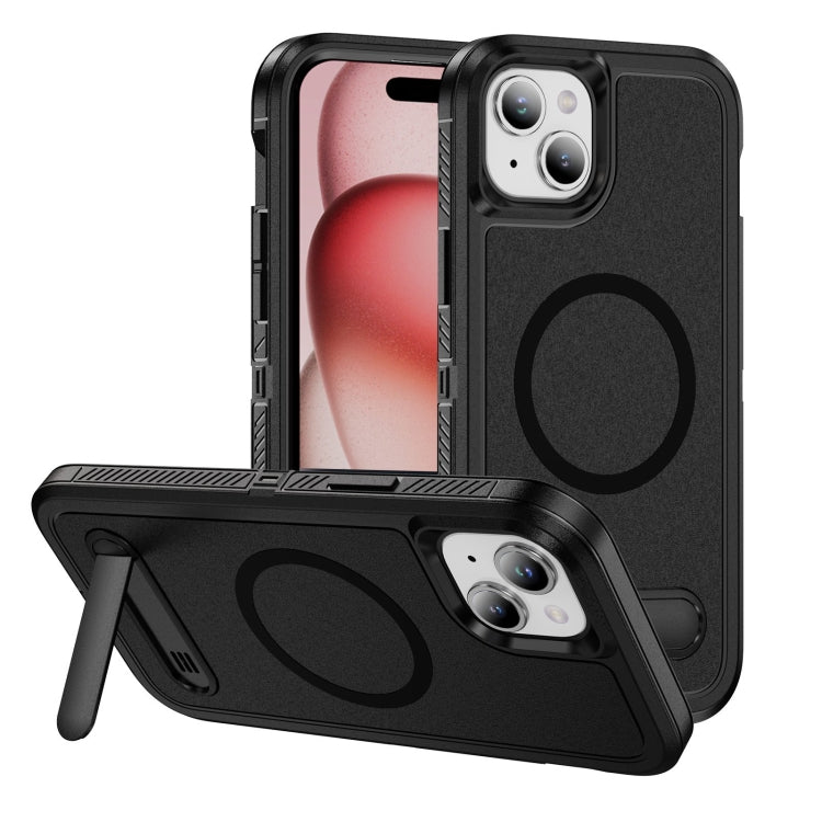 Guard MagSafe Holder Matte PC Hybrid TPU Phone Case, For iPhone 15 Pro Max, For iPhone 15 Pro, For iPhone 15 Plus, For iPhone 15 Apple Accessories enggua4873 iPhone 15 Pro Max - APEXEL INDIA - Mobile Lens - Mobile Camera Lens - Cellphone Accessories - Phone Lens - Smartphone Lens