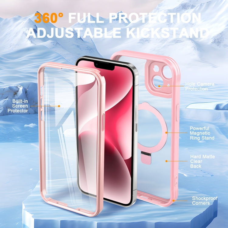 Skin Feel MagSafe Holder 360 Full Body Phone Case, For iPhone 14 / 13, For iPhone 14 Pro, For iPhone 14 Pro Max, For iPhone 13 Pro Max Apple Accessories engski4898 iPhone 14 - APEXEL INDIA - Mobile Lens - Mobile Camera Lens - Cellphone Accessories - Phone Lens - Smartphone Lens