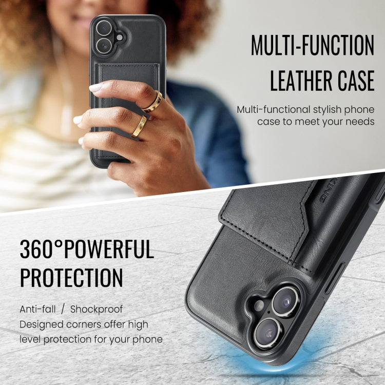 DG.MING MAGKING-K2 Series MagSafe RFID Card Bag Detachable Phone Case, For iPhone 16, For iPhone 15 Pro Max, For iPhone 14 Plus, For iPhone 14 Apple Accessories engdg-4901 iPhone 16 - DG.MING - Mobile Lens - Mobile Camera Lens - Cellphone Accessories - Phone Lens - Smartphone Lens