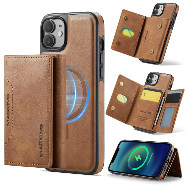DG.MING MAGKING-K2 Series MagSafe RFID Card Bag Detachable Phone Case, For iPhone 13, For iPhone 12 / 12 Pro, For iPhone 12 Pro Max Apple Accessories engdg-4908 More iPhone Cases - DG.MING - Mobile Lens - Mobile Camera Lens - Cellphone Accessories - Phone Lens - Smartphone Lens