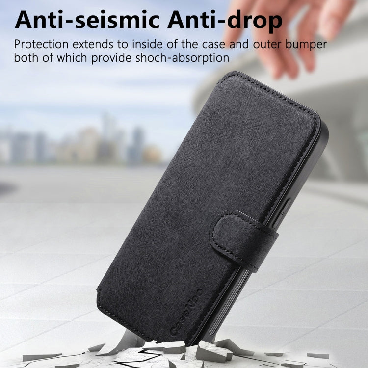 CaseNeo MagSafe RFID Anti-theft Retro Leather Phone Case, For iPhone 15 Apple Accessories engcas4922 iPhone 15 - CaseNeo - Mobile Lens - Mobile Camera Lens - Cellphone Accessories - Phone Lens - Smartphone Lens