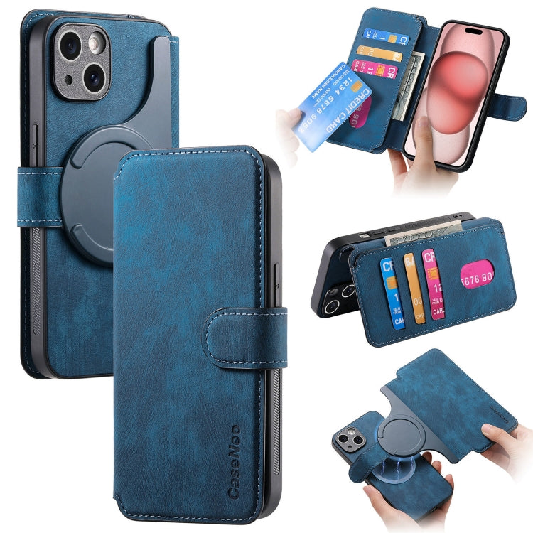 CaseNeo MagSafe RFID Anti-theft Retro Leather Phone Case, For iPhone 15 Apple Accessories engcas4922 iPhone 15 - CaseNeo - Mobile Lens - Mobile Camera Lens - Cellphone Accessories - Phone Lens - Smartphone Lens