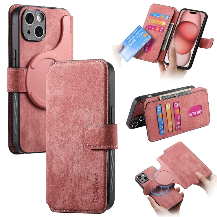 CaseNeo MagSafe RFID Anti-theft Retro Leather Phone Case, For iPhone 15 Apple Accessories engcas4922 iPhone 15 - CaseNeo - Mobile Lens - Mobile Camera Lens - Cellphone Accessories - Phone Lens - Smartphone Lens