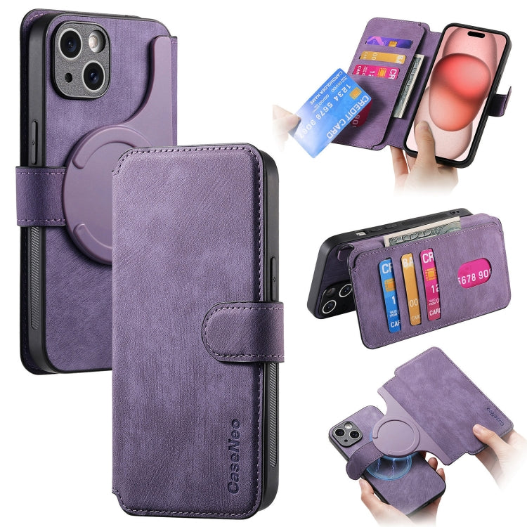 CaseNeo MagSafe RFID Anti-theft Retro Leather Phone Case, For iPhone 15 Apple Accessories engcas4922 iPhone 15 - CaseNeo - Mobile Lens - Mobile Camera Lens - Cellphone Accessories - Phone Lens - Smartphone Lens