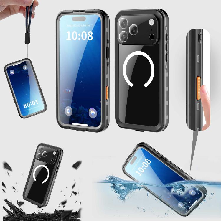 RedPepper Transparent Dot IP68 Waterproof Triple-proof MagSafe Phone Case Apple Accessories engred5776 iPhone 17 Pro Max iPhone 17 Pro Max Cases RedPepper - RedPepper - Mobile Lens - Mobile Camera Lens - Cellphone Accessories - Phone Lens - Smartphone Lens