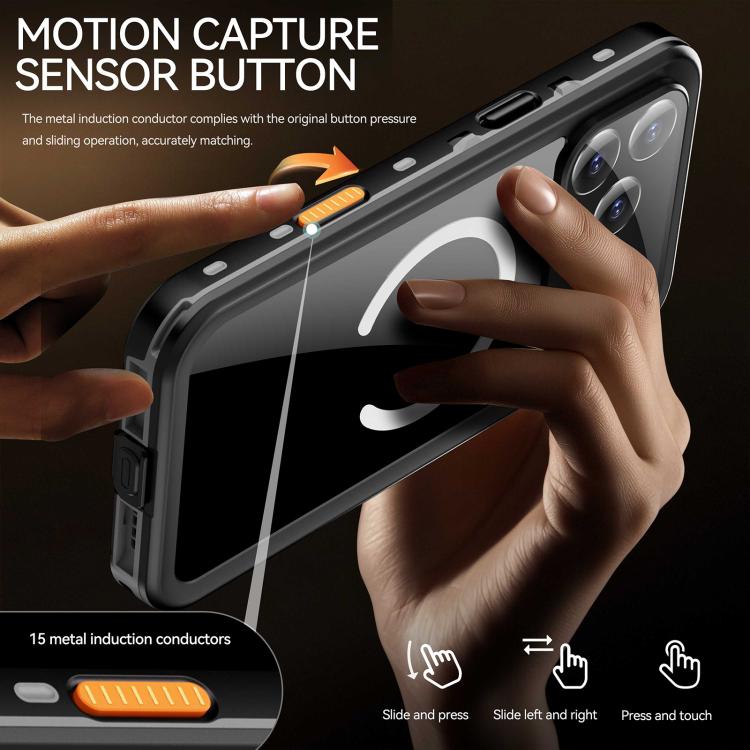 RedPepper Transparent Dot IP68 Waterproof Triple-proof MagSafe Phone Case Apple Accessories engred5776 iPhone 17 Pro Max iPhone 17 Pro Max Cases RedPepper - RedPepper - Mobile Lens - Mobile Camera Lens - Cellphone Accessories - Phone Lens - Smartphone Lens
