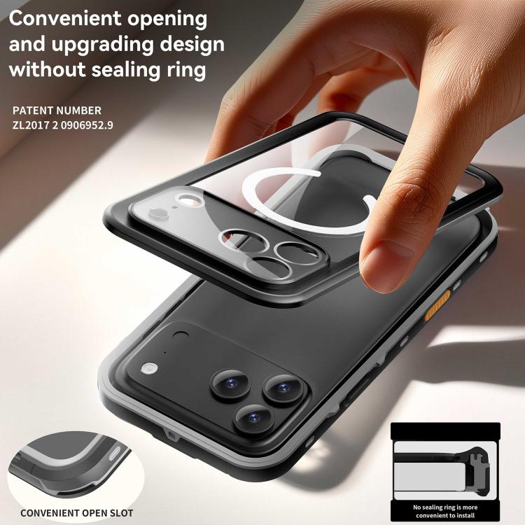 RedPepper Transparent Dot IP68 Waterproof Triple-proof MagSafe Phone Case Apple Accessories engred5776 iPhone 17 Pro Max iPhone 17 Pro Max Cases RedPepper - RedPepper - Mobile Lens - Mobile Camera Lens - Cellphone Accessories - Phone Lens - Smartphone Lens
