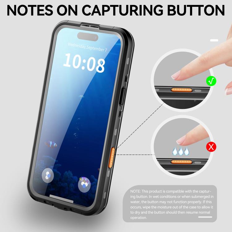 RedPepper Transparent Dot IP68 Waterproof Triple-proof MagSafe Phone Case Apple Accessories engred5776 iPhone 17 Pro Max iPhone 17 Pro Max Cases RedPepper - RedPepper - Mobile Lens - Mobile Camera Lens - Cellphone Accessories - Phone Lens - Smartphone Lens