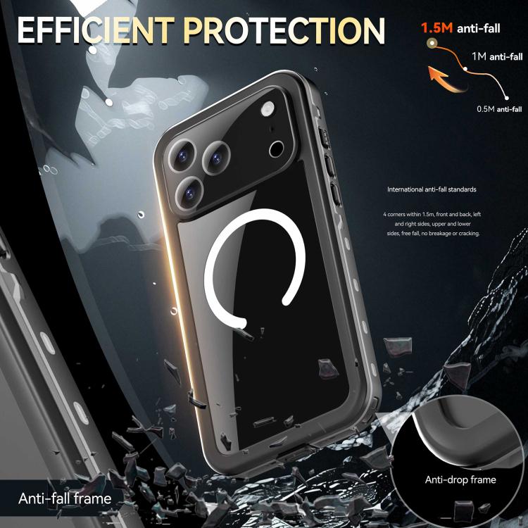 RedPepper Transparent Dot IP68 Waterproof Triple-proof MagSafe Phone Case Apple Accessories engred5776 iPhone 17 Pro Max iPhone 17 Pro Max Cases RedPepper - RedPepper - Mobile Lens - Mobile Camera Lens - Cellphone Accessories - Phone Lens - Smartphone Lens