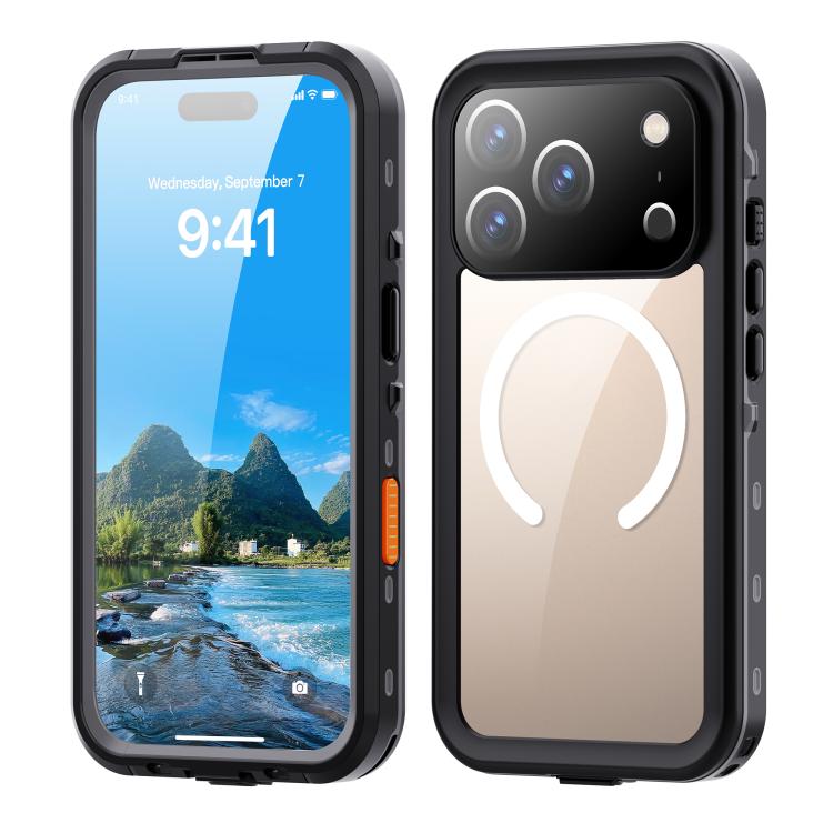 RedPepper Transparent Dot IP68 Waterproof Triple-proof MagSafe Phone Case Apple Accessories engred5776 iPhone 17 Pro Max iPhone 17 Pro Max Cases RedPepper - RedPepper - Mobile Lens - Mobile Camera Lens - Cellphone Accessories - Phone Lens - Smartphone Lens