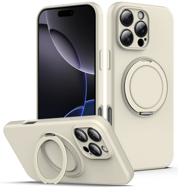 Liquid Silicone MagSafe Phone Case with Rotating Holder, For iPhone 16e, For iPhone 16 Pro Max, For iPhone 16 Pro, For iPhone 16 Plus Apple Accessories engliq4938 iPhone 16e - APEXEL INDIA - Mobile Lens - Mobile Camera Lens - Cellphone Accessories - Phone Lens - Smartphone Lens