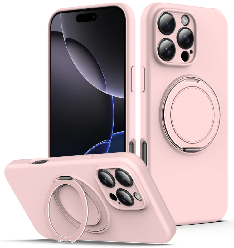 Liquid Silicone MagSafe Phone Case with Rotating Holder, For iPhone 16e, For iPhone 16 Pro Max, For iPhone 16 Pro, For iPhone 16 Plus Apple Accessories engliq4938 iPhone 16e - APEXEL INDIA - Mobile Lens - Mobile Camera Lens - Cellphone Accessories - Phone Lens - Smartphone Lens