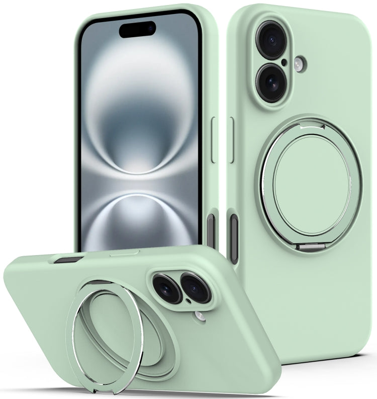 Liquid Silicone MagSafe Phone Case with Rotating Holder, For iPhone 16e, For iPhone 16 Pro Max, For iPhone 16 Pro, For iPhone 16 Plus Apple Accessories engliq4938 iPhone 16e - APEXEL INDIA - Mobile Lens - Mobile Camera Lens - Cellphone Accessories - Phone Lens - Smartphone Lens