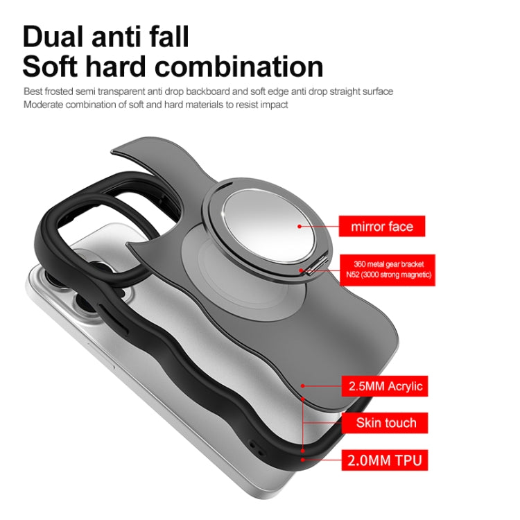 Mirror Holder MagSafe Phone Case, For iPhone 15 Pro, For iPhone 15 Plus, For iPhone 15, For iPhone 14 Plus, For iPhone 14, For iPhone 14 Pro Apple Accessories engmir4934 iPhone 15 Pro - APEXEL INDIA - Mobile Lens - Mobile Camera Lens - Cellphone Accessories - Phone Lens - Smartphone Lens