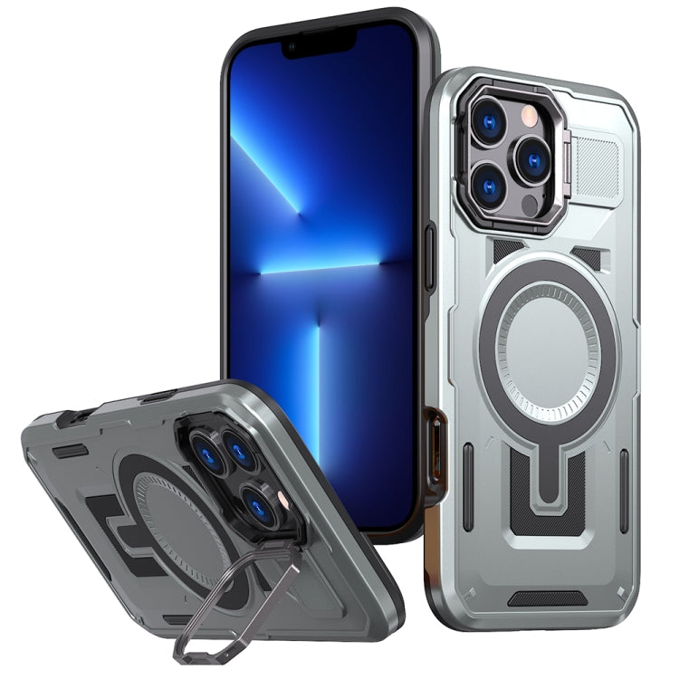 Shield Hollow Frame Holder MagSafe Phone Case, For iPhone 13 Pro, For iPhone 13, For iPhone 12 / 12 Pro Apple Accessories engshi4951 More iPhone Cases - APEXEL INDIA - Mobile Lens - Mobile Camera Lens - Cellphone Accessories - Phone Lens - Smartphone Lens