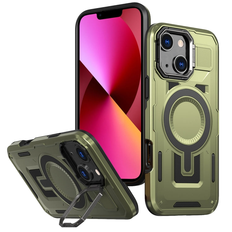 Shield Hollow Frame Holder MagSafe Phone Case, For iPhone 13 Pro, For iPhone 13, For iPhone 12 / 12 Pro Apple Accessories engshi4951 More iPhone Cases - APEXEL INDIA - Mobile Lens - Mobile Camera Lens - Cellphone Accessories - Phone Lens - Smartphone Lens