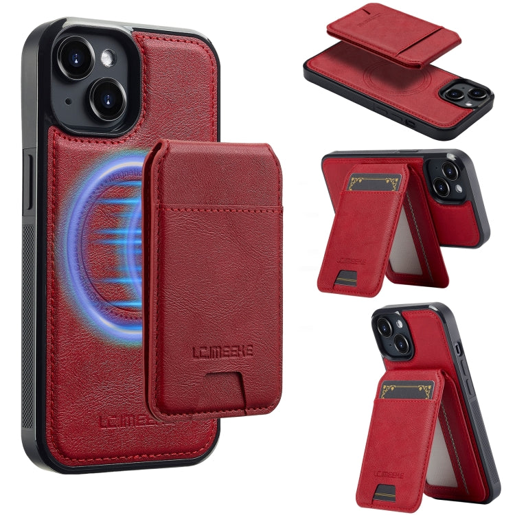LC.IMEEKE L3 Series Detachable RFID Card Bag Magsafe Phone Case, For iPhone 15, For iPhone 14 / 13, For iPhone 14 Pro Max, For iPhone SE 2022 / 2020 Apple Accessories englc-4954 iPhone 15 - LC.IMEEKE - Mobile Lens - Mobile Camera Lens - Cellphone Accessories - Phone Lens - Smartphone Lens