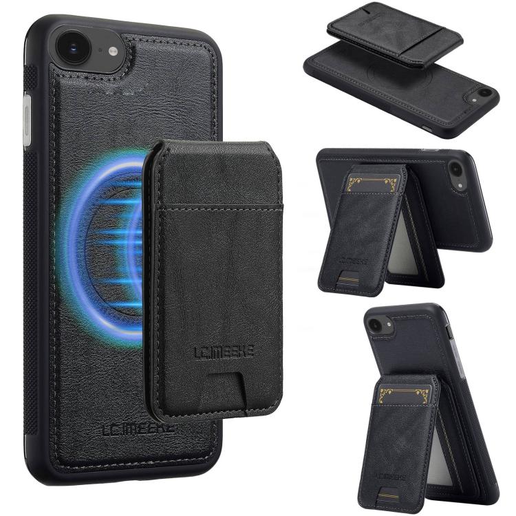 LC.IMEEKE L3 Series Detachable RFID Card Bag Magsafe Phone Case, iPhone 16e, For iPhone 15 Pro Max, For iPhone 15 Pro, For iPhone 15 Plus / 14 Plus Apple Accessories englc-4960 iPhone 16e - LC.IMEEKE - Mobile Lens - Mobile Camera Lens - Cellphone Accessories - Phone Lens - Smartphone Lens
