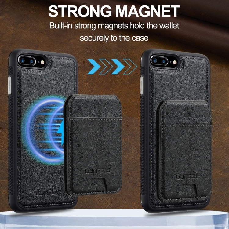 LC.IMEEKE L3 Series Detachable RFID Card Bag Magsafe Phone Case, iPhone 16e, For iPhone 15 Pro Max, For iPhone 15 Pro, For iPhone 15 Plus / 14 Plus Apple Accessories englc-4960 iPhone 16e - LC.IMEEKE - Mobile Lens - Mobile Camera Lens - Cellphone Accessories - Phone Lens - Smartphone Lens