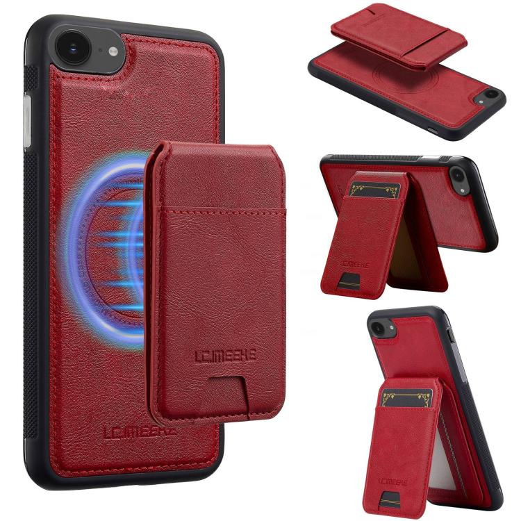 LC.IMEEKE L3 Series Detachable RFID Card Bag Magsafe Phone Case, iPhone 16e, For iPhone 15 Pro Max, For iPhone 15 Pro, For iPhone 15 Plus / 14 Plus Apple Accessories englc-4960 iPhone 16e - LC.IMEEKE - Mobile Lens - Mobile Camera Lens - Cellphone Accessories - Phone Lens - Smartphone Lens