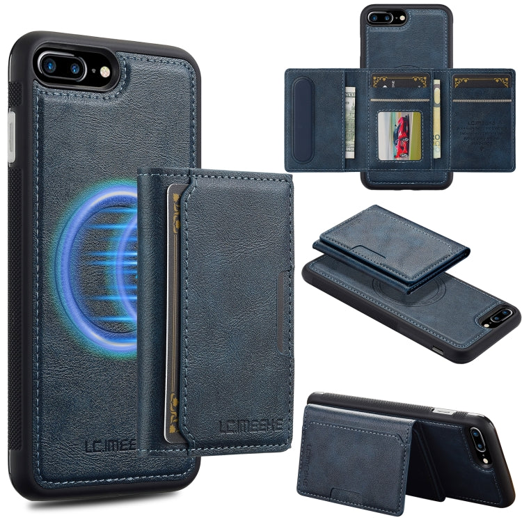 LC.IMEEKE L5 Series Detachable RFID Card Bag Magsafe Phone Case, For iPhone XS Max, For iPhone 8 Plus / 7 Plus Apple Accessories englc-5658 More iPhone Cases - LC.IMEEKE - Mobile Lens - Mobile Camera Lens - Cellphone Accessories - Phone Lens - Smartphone Lens